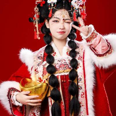 汉服模特