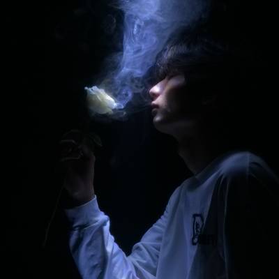 黑白模特