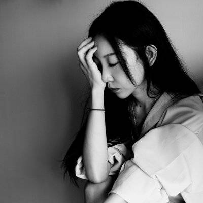 黑白模特