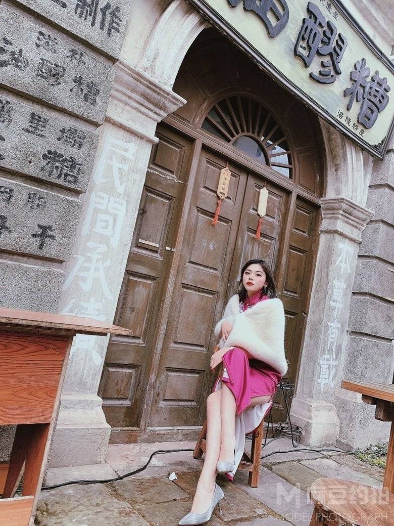 旗袍模特