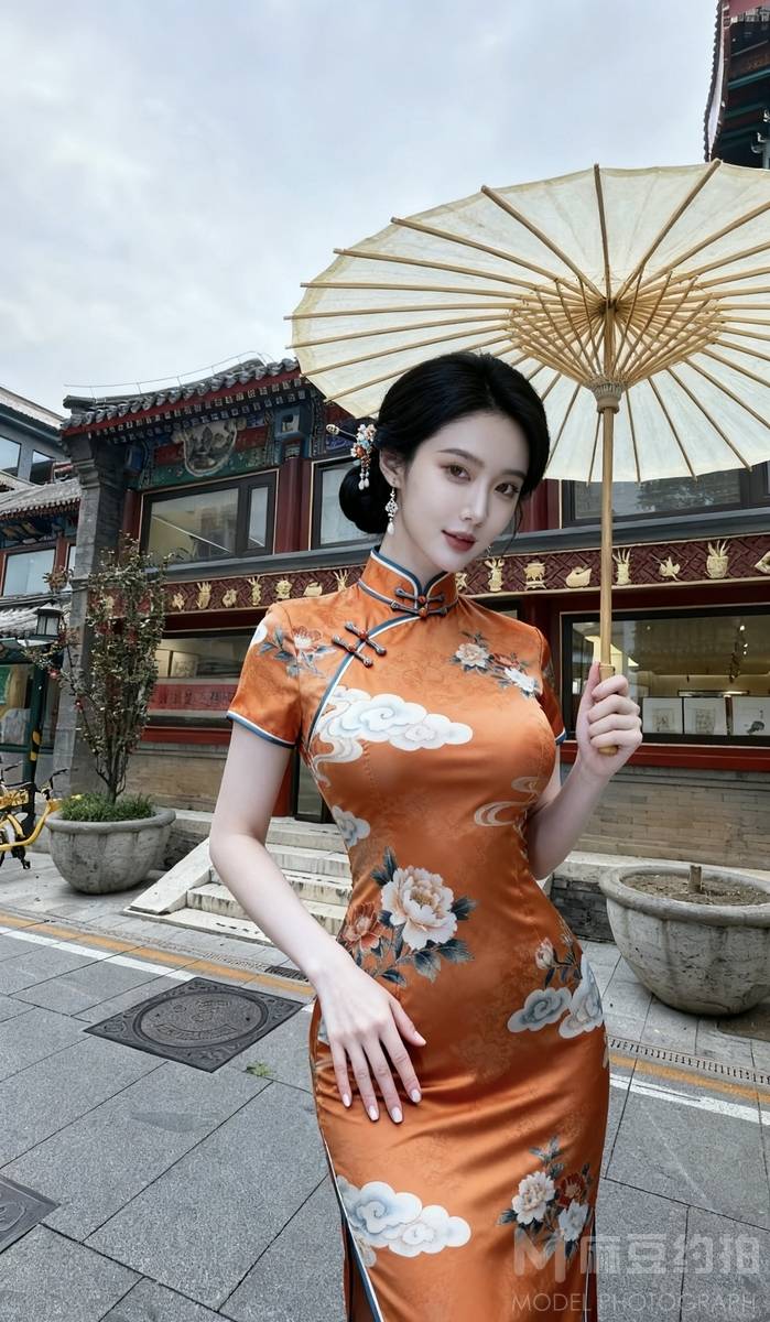 旗袍模特