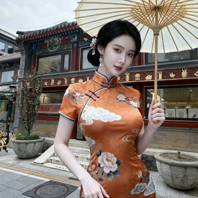 旗袍模特