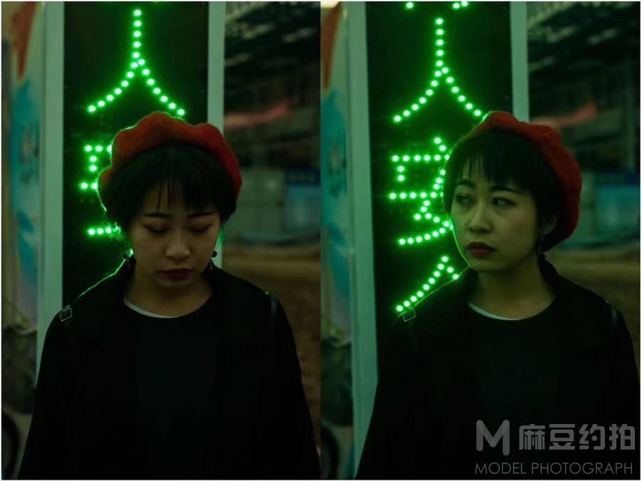 情绪模特