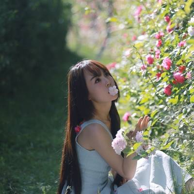 汉服模特