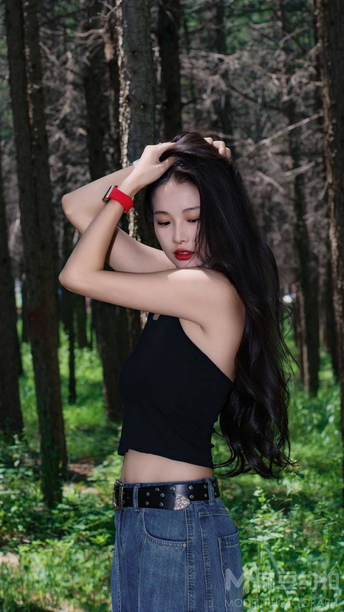 森系模特