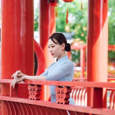 森系模特