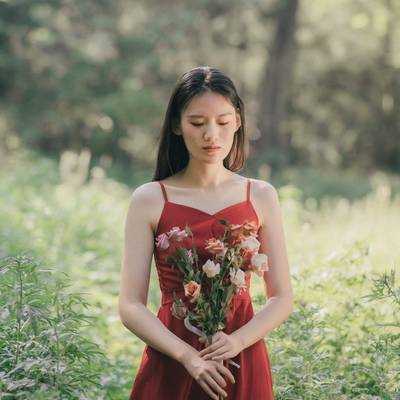 森系模特