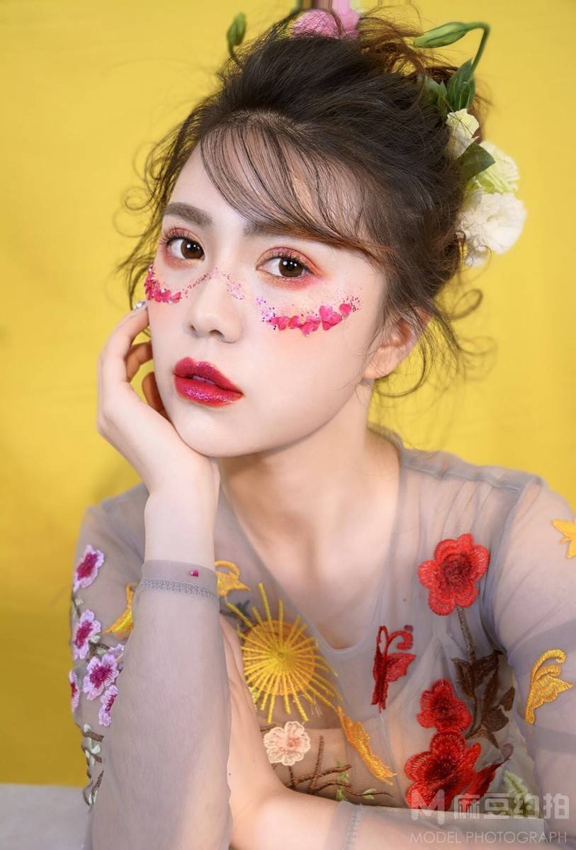 妆容模特