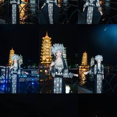 汉服模特