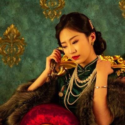 民国模特