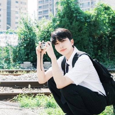黑白模特