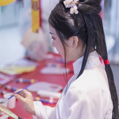 汉服模特