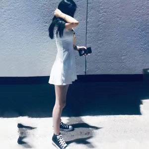 黑白模特