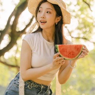 森系模特