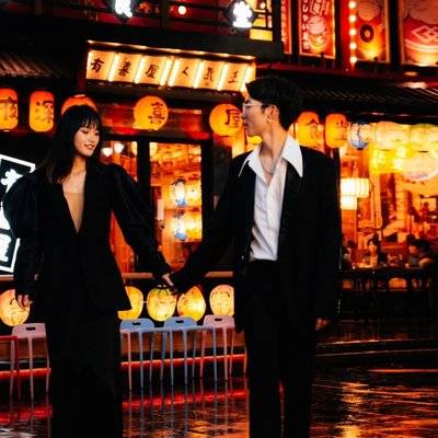 情侣模特