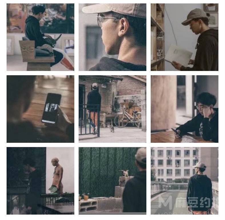 情绪模特