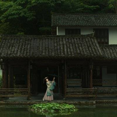 汉服模特