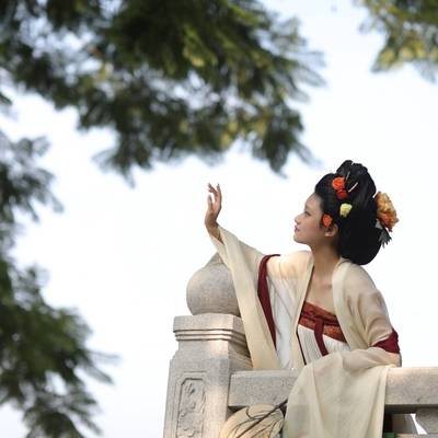 汉服模特