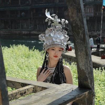 黑白模特