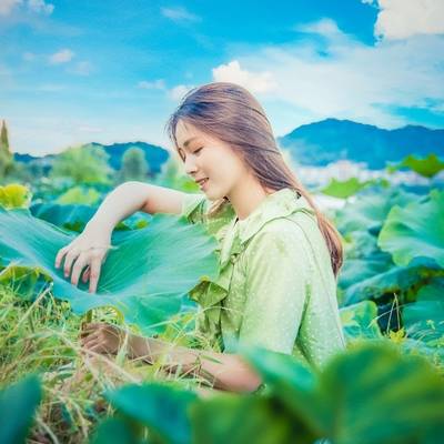 森系模特