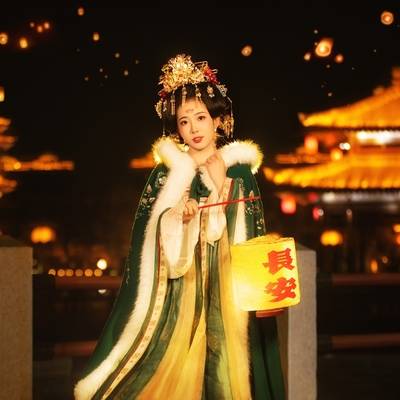 汉服模特