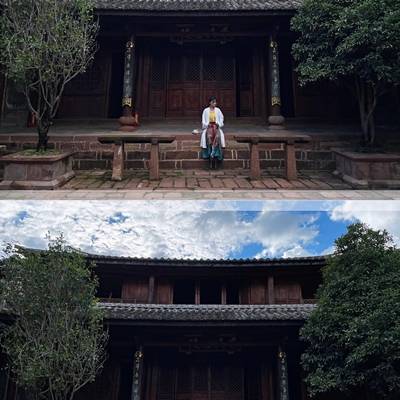 汉服模特