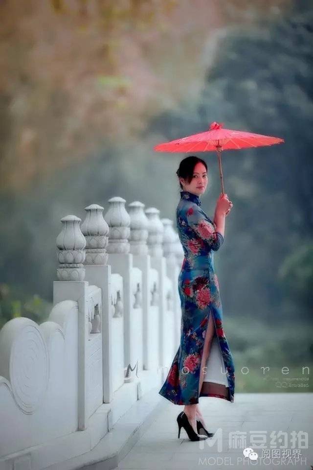 旗袍模特