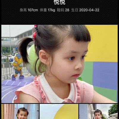 儿童摄影模特