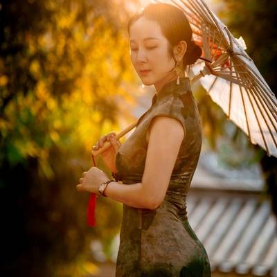 民国模特