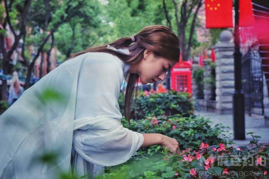 汉服模特