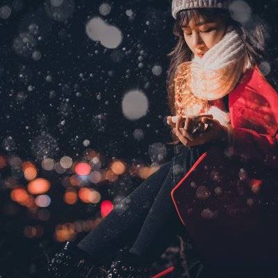 森系模特