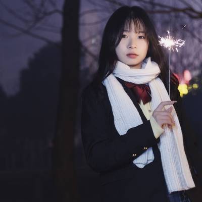 森系模特