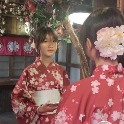 汉服模特