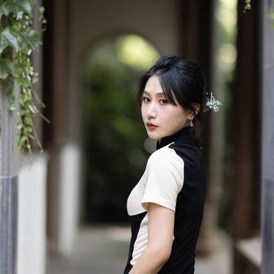 旗袍模特
