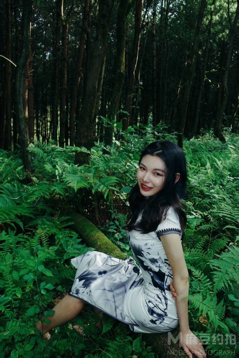 旗袍模特