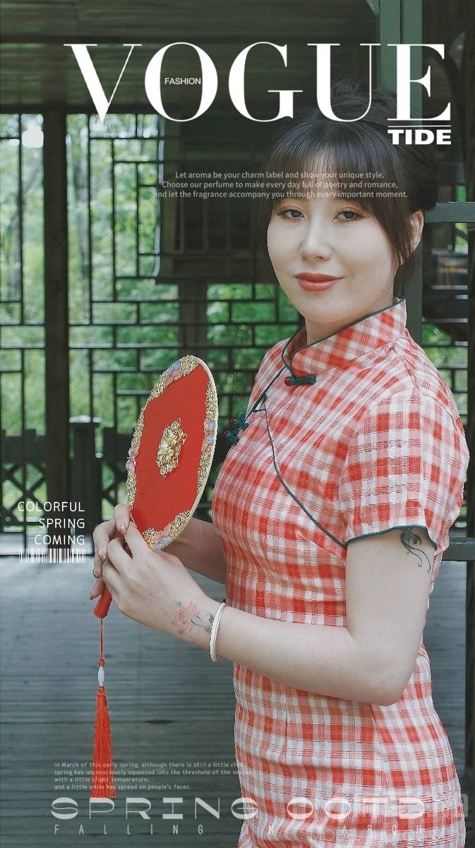 民国模特