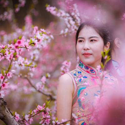 汉服模特