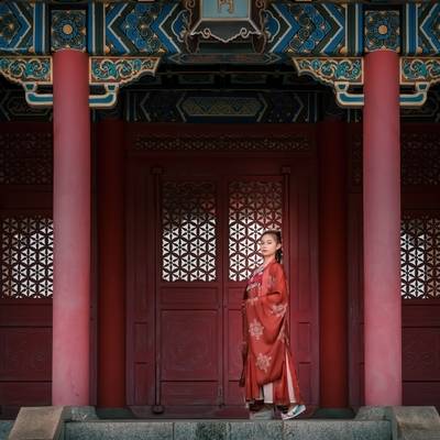 汉服模特