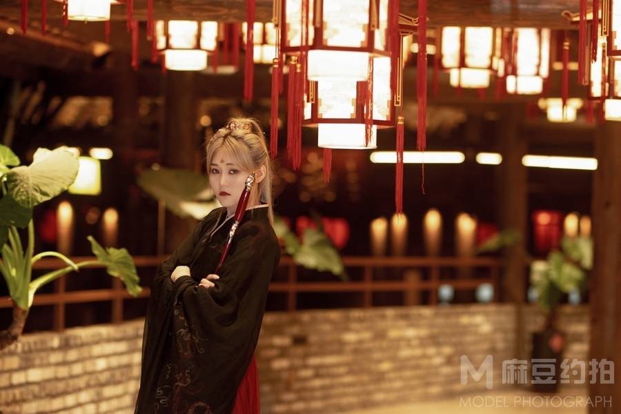 汉服模特