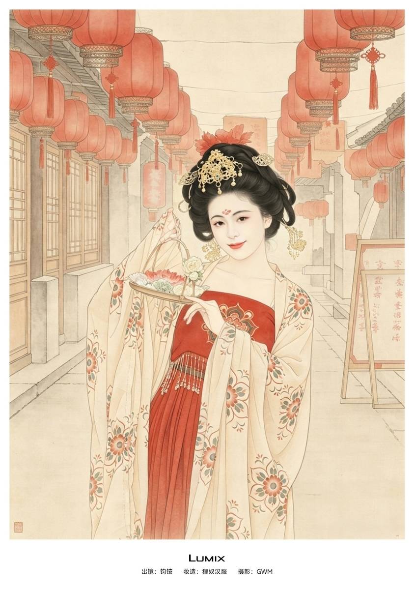 汉服模特