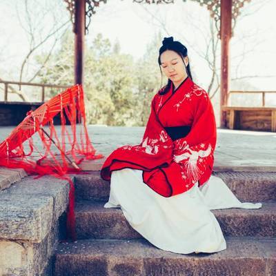 汉服模特