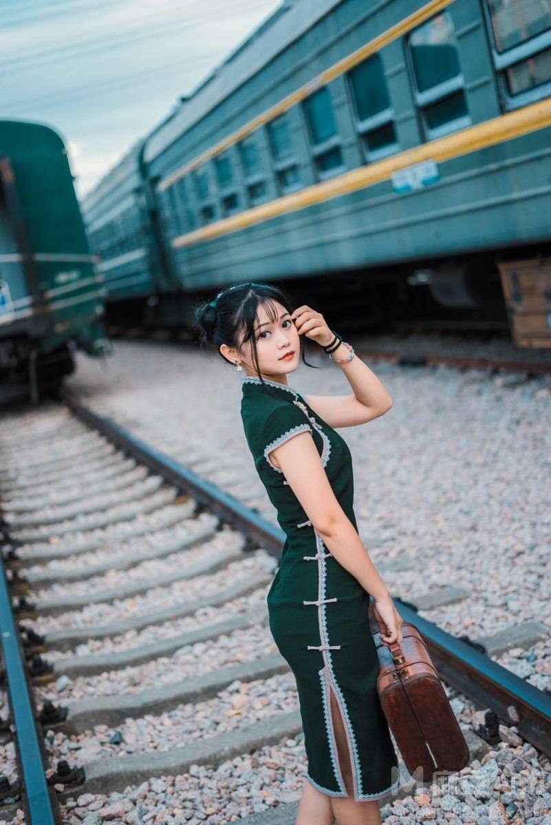 旗袍模特
