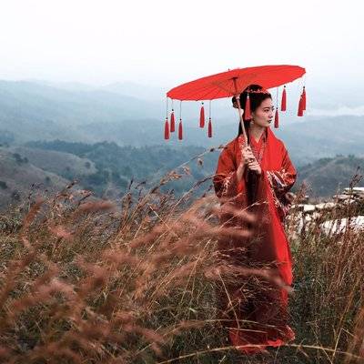 汉服模特