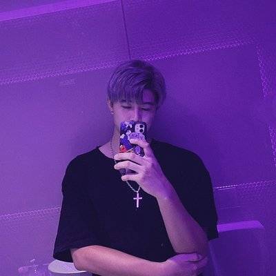 黑白模特