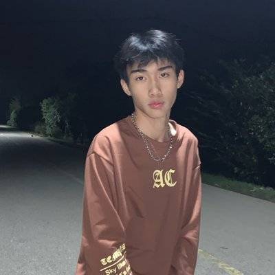 黑白模特