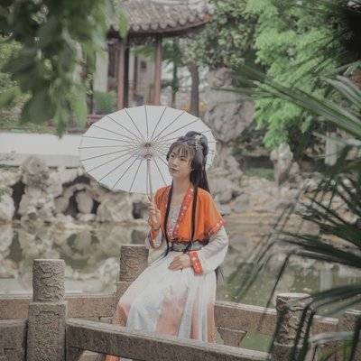 汉服模特