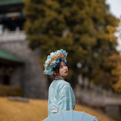 汉服模特