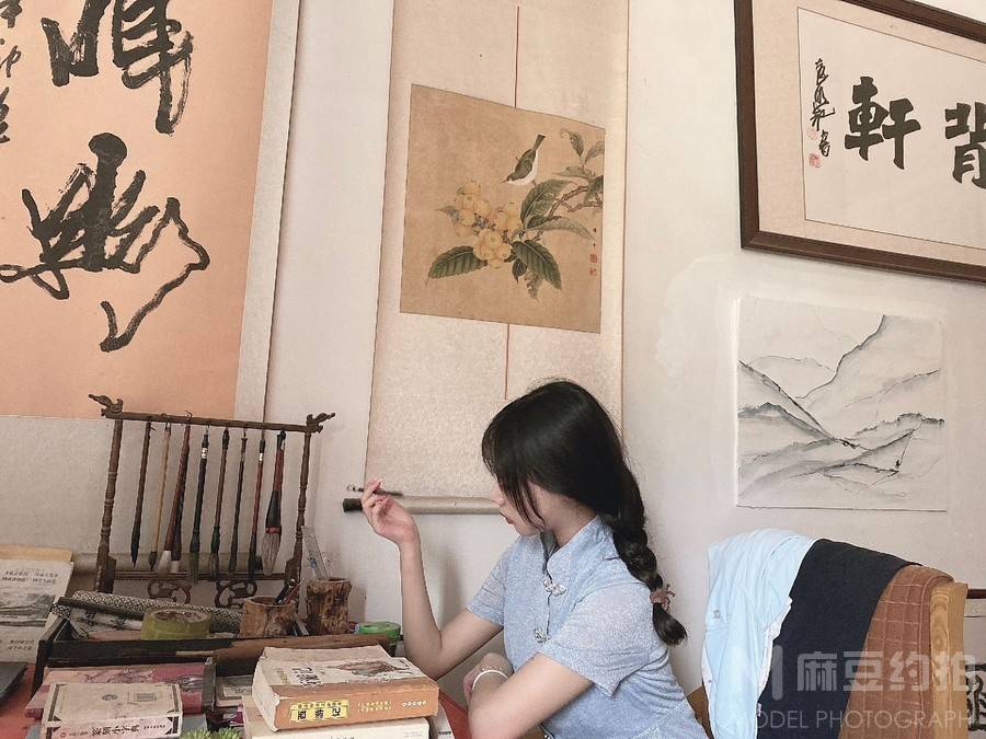 民国模特