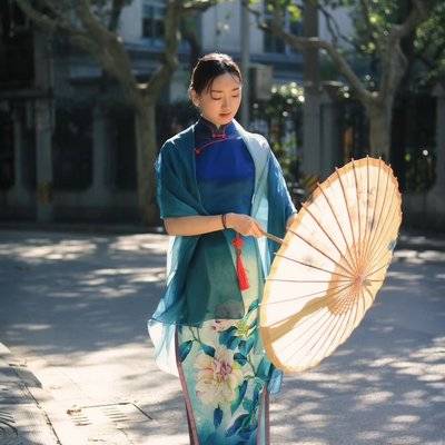 旗袍模特
