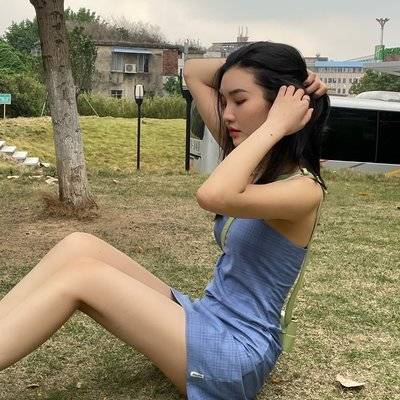 黑白模特